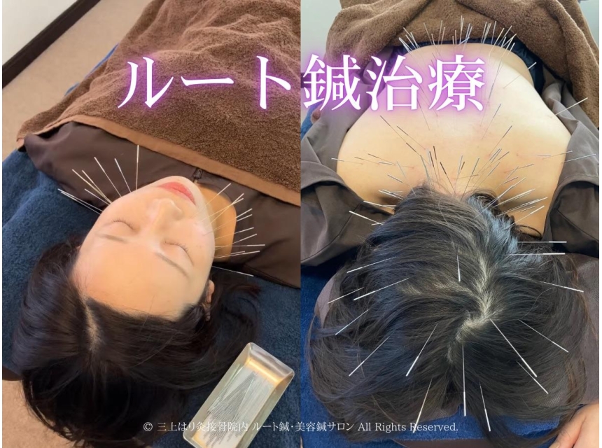 三上はり灸接骨院内 ルート鍼・美容鍼サロン